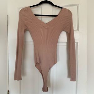 Windsor off the shoulder bodysuit sweater